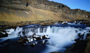 Chutes d'eau en Islande
