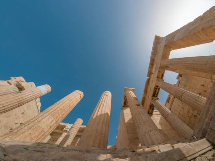 Les ruines historiques en Crète