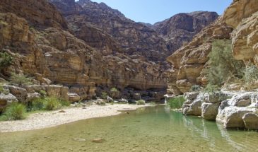 Wadi Shab à Oman