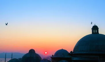 Visite d'Istanbul et vue sur le coucher de soleil