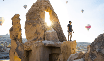 randonnée en activité Montgolfiere en cappadoce