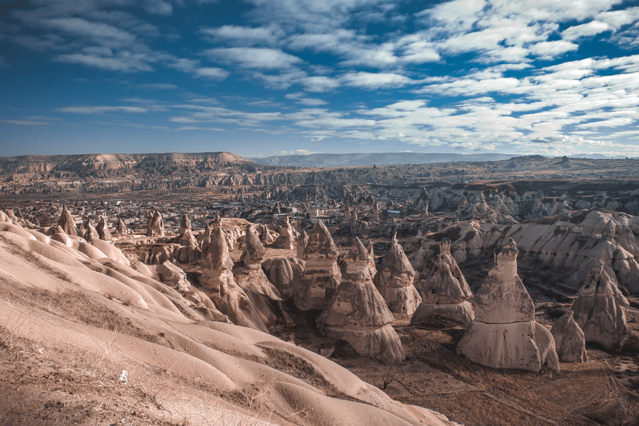 découvrir le paysage cappadoce