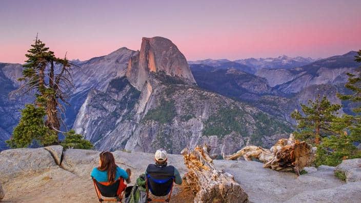 Yosemite National Park dans l'état de Californie