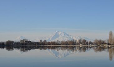 la Montagne reflet du Lac : Mont Ararat