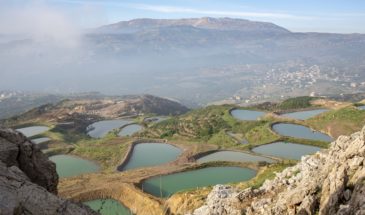 Lacs et montagnes au Liban