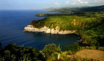 Randonnée Açores vers le lac de São Miguel la plus grande île de l'archipel portugais des Açores