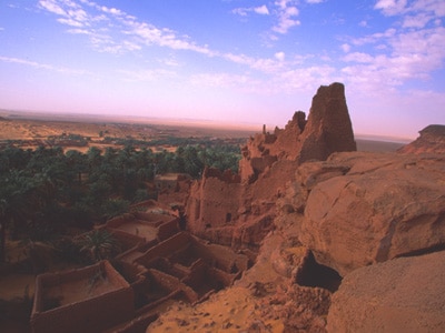Erg occidental, Randonnée dans le désert du grand erg occidental en Algérie à l'ouest
